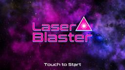 Laser Blaster Title Screen